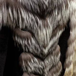 Arizante fox & mouton fur jacket 2