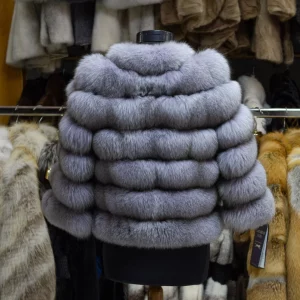 Sapphire fox fur jacket 2