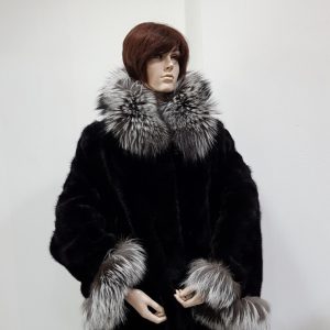 Mink & Fox fur coat 1